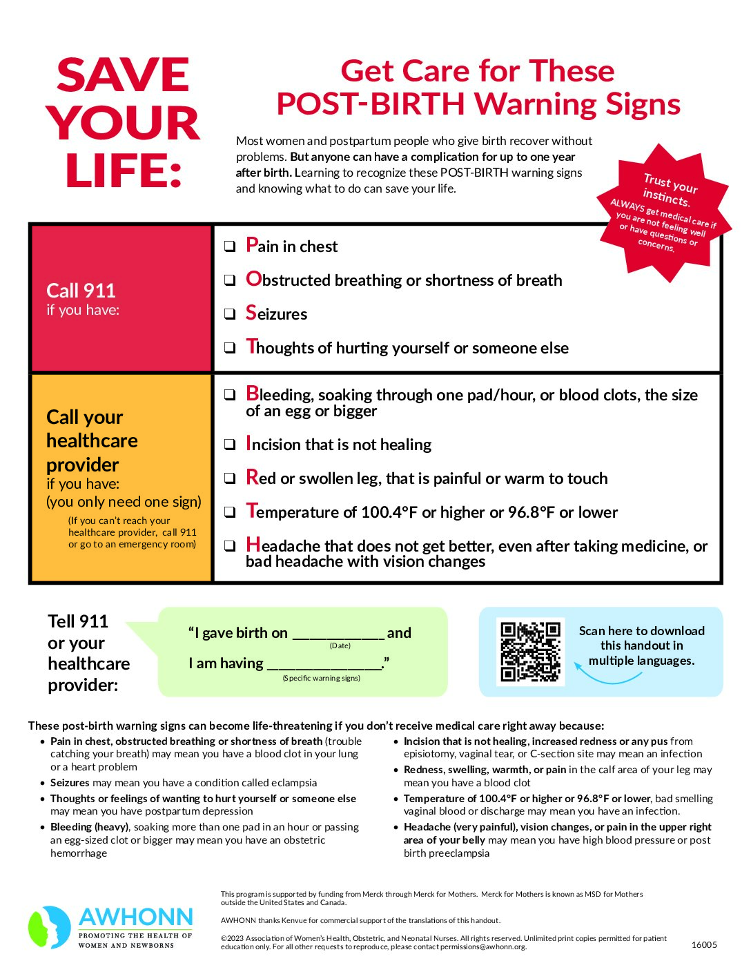 Opqic Handout Patient